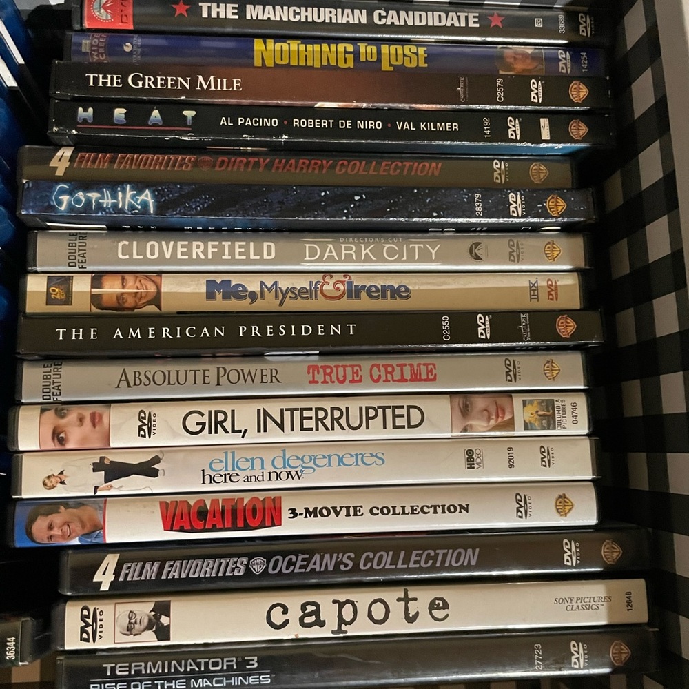 **BUY 1 for $5 get four (4) free. Excellent condition Blu Ray/some non blurays